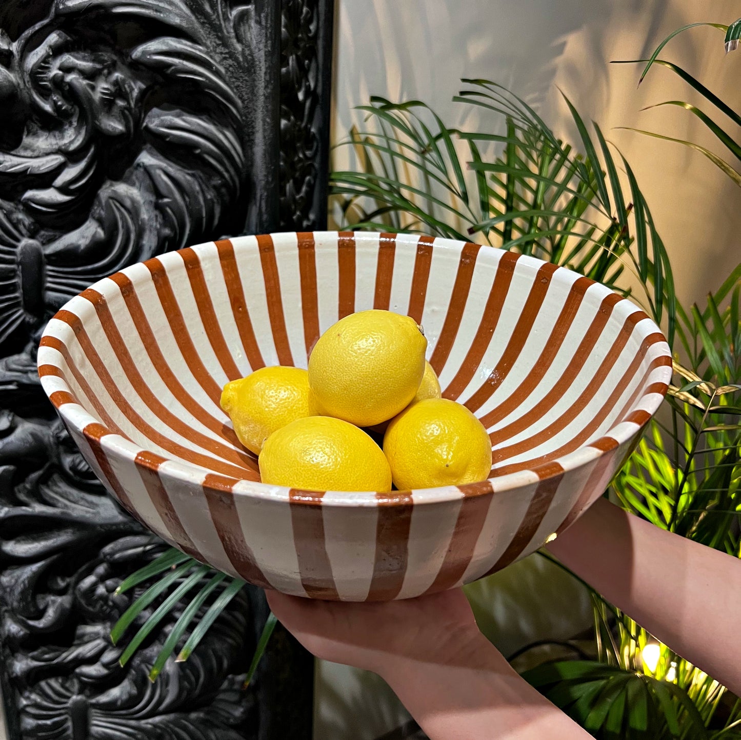 New | African Moroccan Deep Bowl
