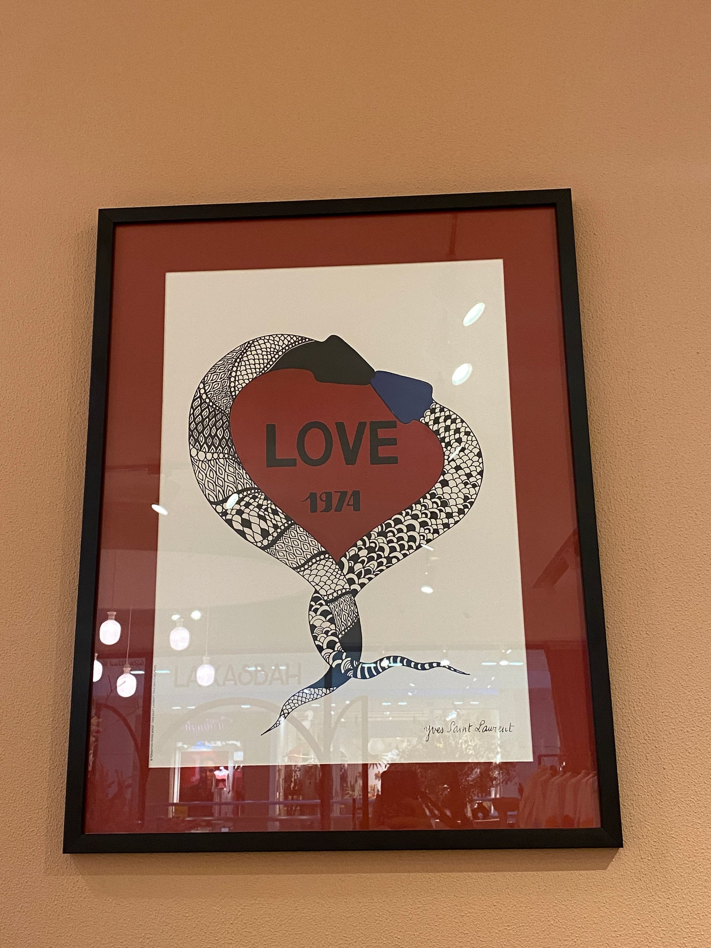 Yves Framed Art Pieces