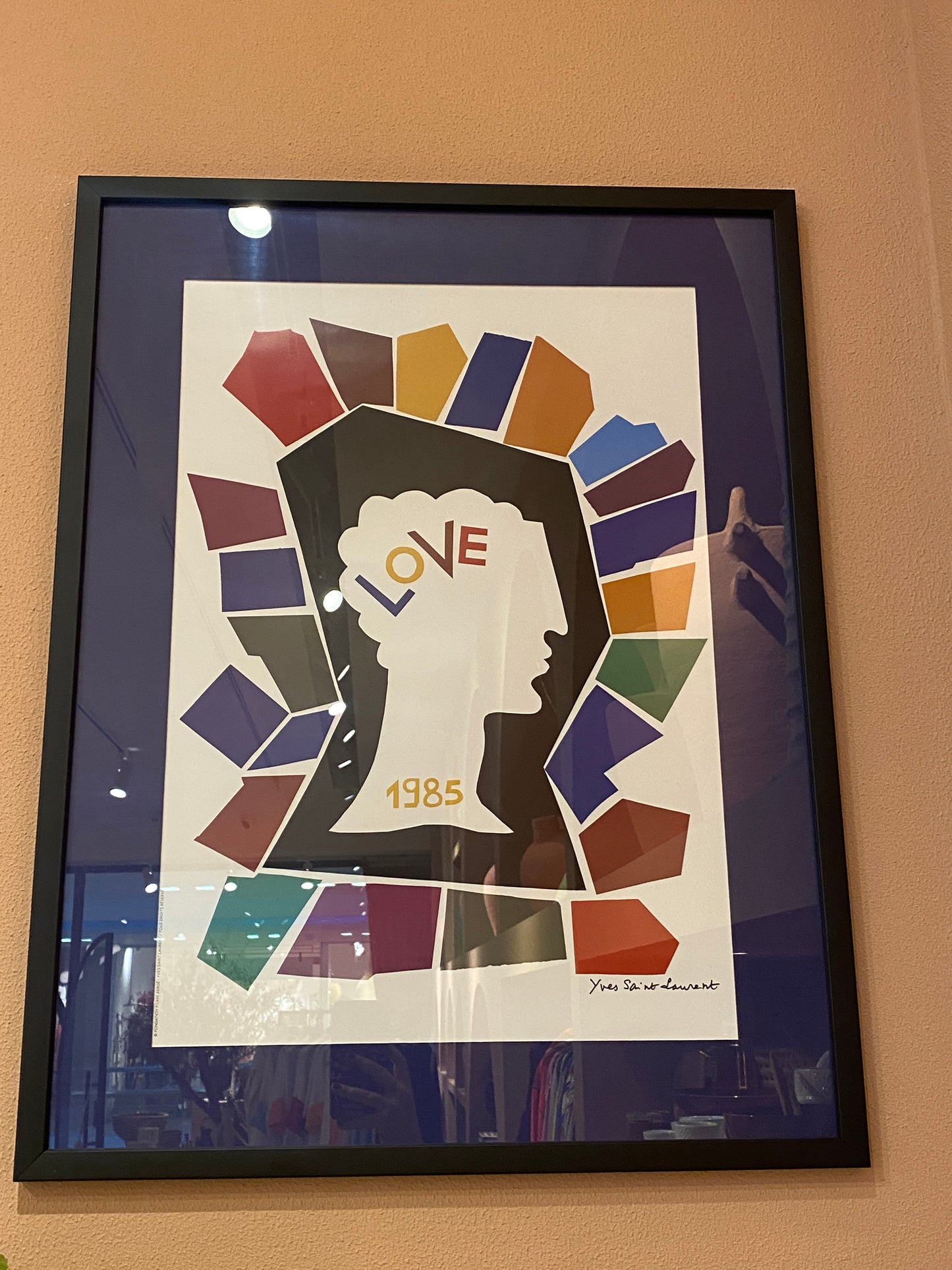 Yves Framed Art Pieces