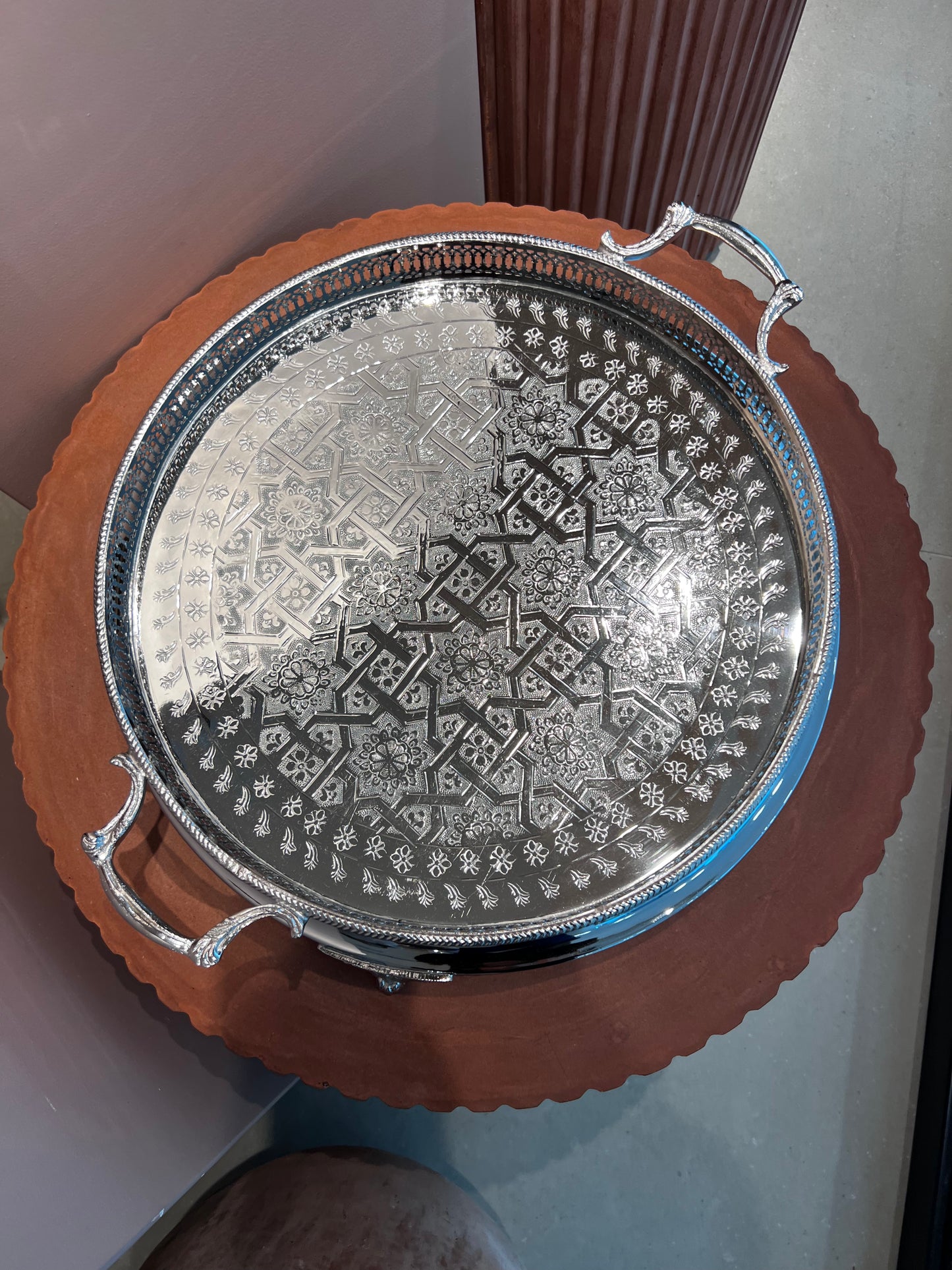 Moroccan Tray Flower