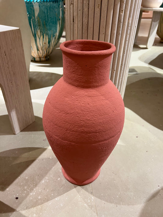 Art Collection Vase Olive/Pink