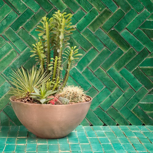 Hand Made Tiles Green