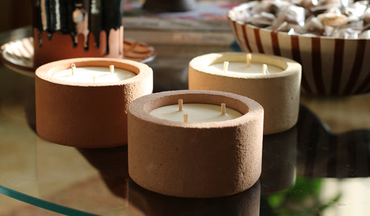 New | Stone Candle