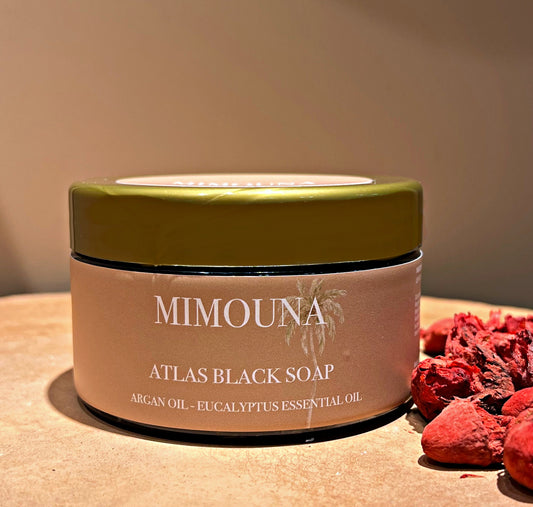 MIMOUNA ATLAS BLACK SOAP 250 G