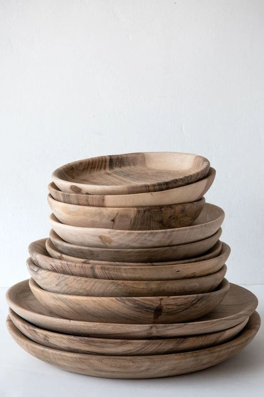 Walnut Plate Round