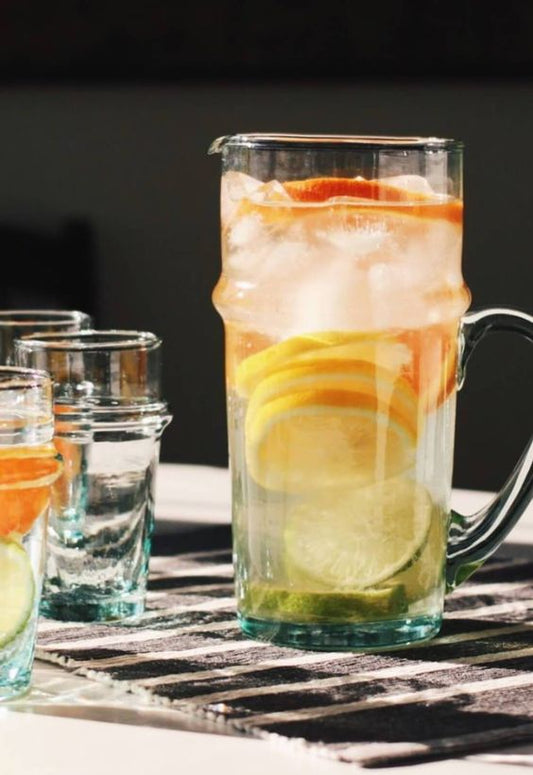 Beldi Handblown Pitcher